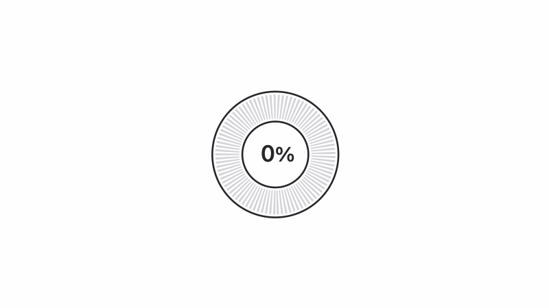 Designing an Animated, Circular Progress Bar with SVG